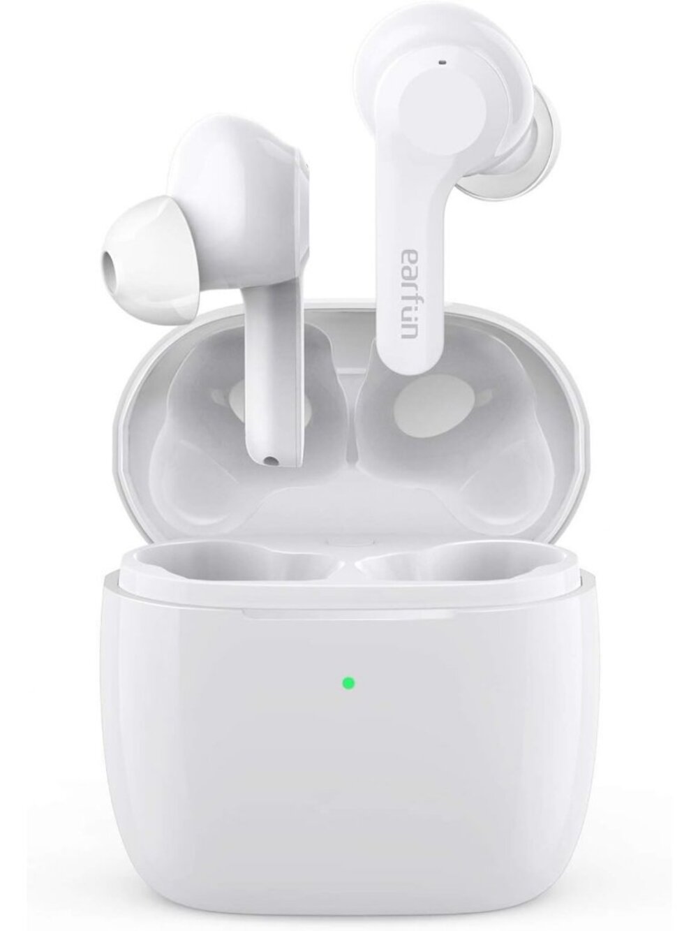 True Wireless Bluetooth Earbuds with 4 Mics for Clear Calls & Deep Bass